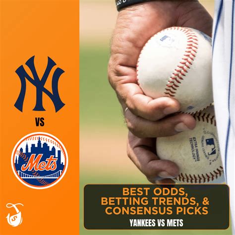 New York Yankees at New York Mets odds, picks and predictions.